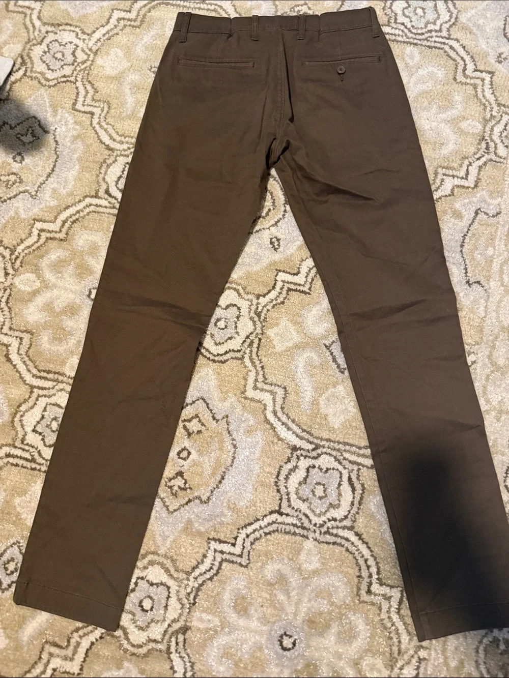 J. Crew 484 Slim Fit Stretch Chino Men's Woodland Brown Size 28/32
